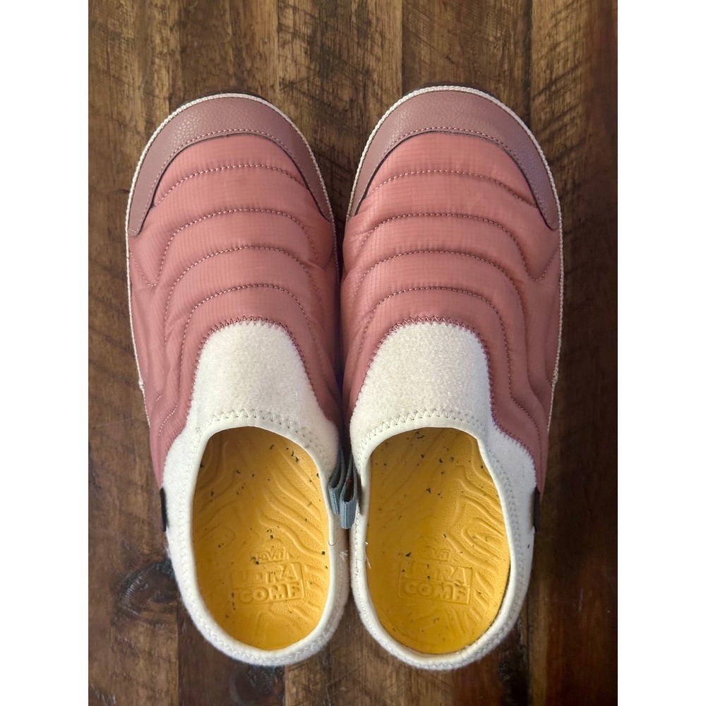 Teva ReEmber Terrain Pink Quilted Slip On Mules Shoes Mens 9 Womens 11 1129582